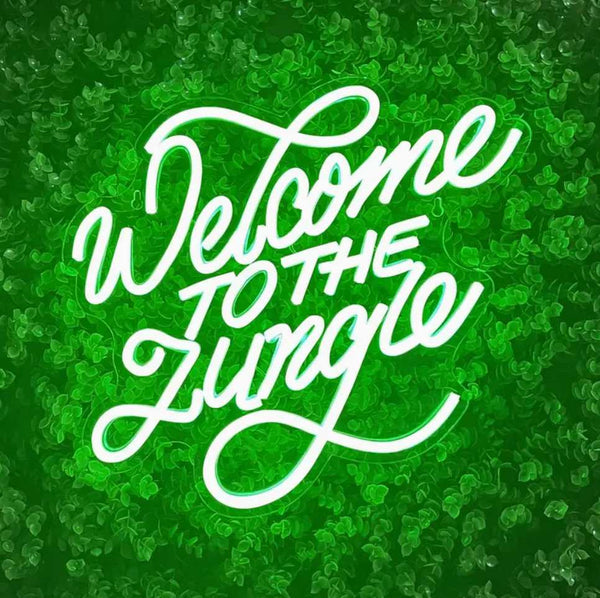 Welcome to the Jungle LED Sign