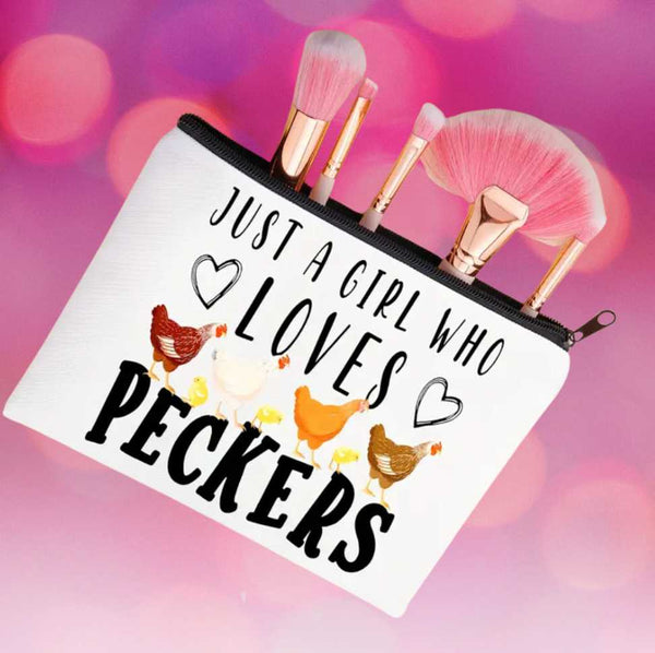 Cluck & Preen: Peckers Paradise Makeup Bag