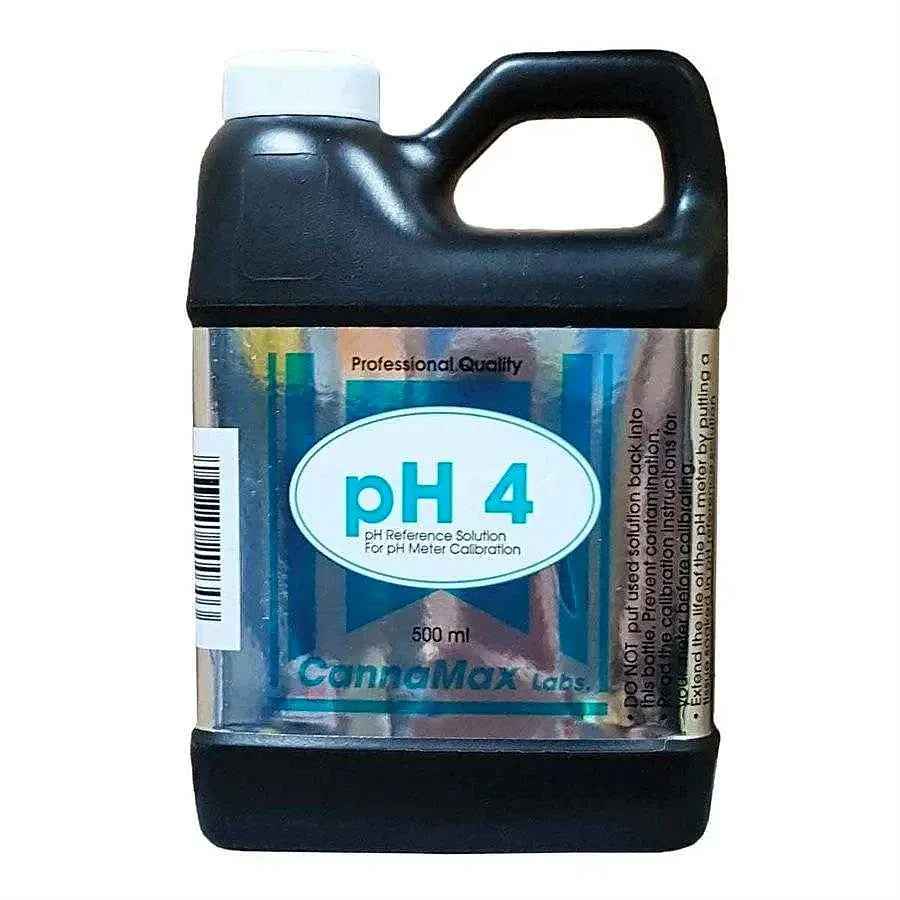 CannaMax pH 4 500ml Ref Solution