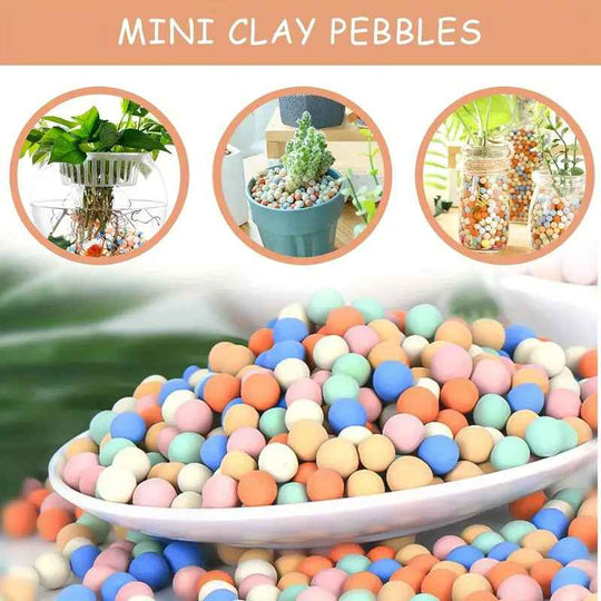 Leca Multi Coloured Clay Pebbles