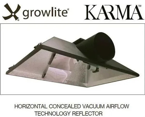 Growlite Karma 8" Air-Cooled Grow Light Reflector
