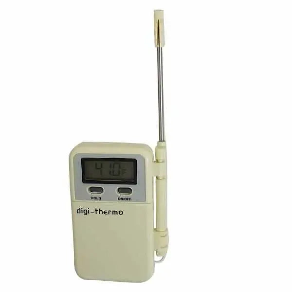 LCD Digital Display Hand Held Thermometer With Probe