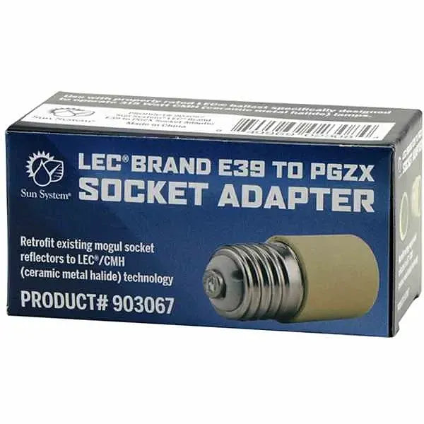 LEC E39 Mogul to PGZX Socket Adapter for CMH