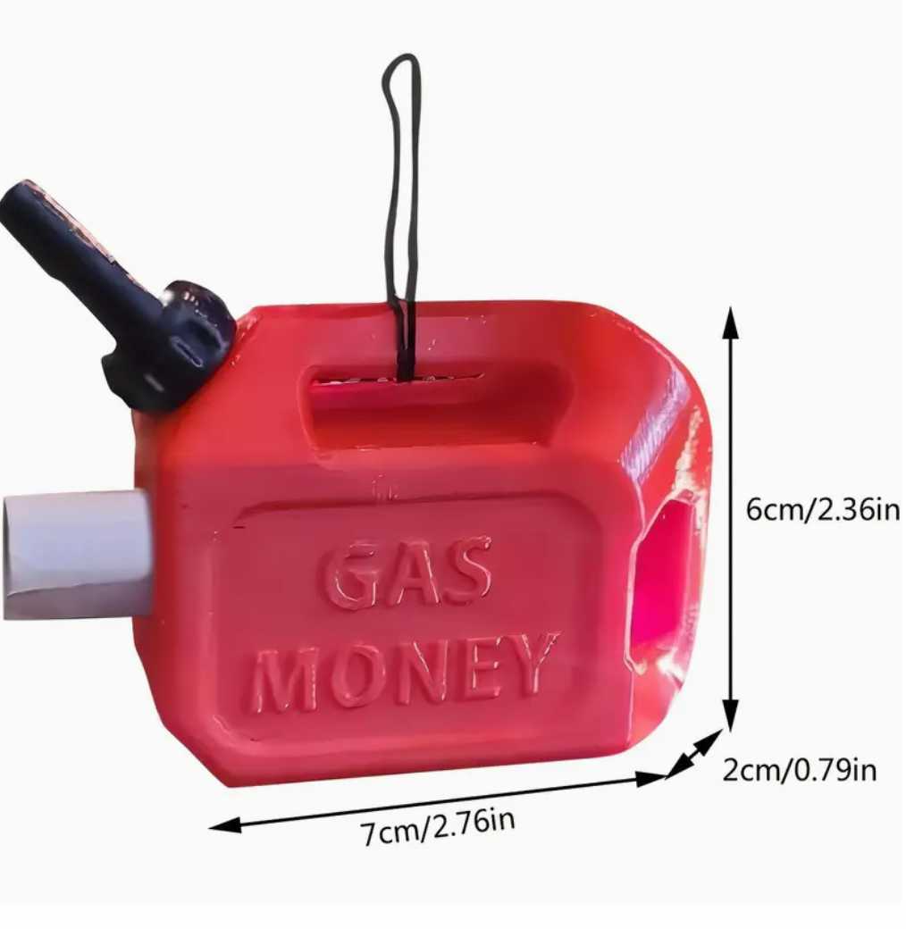 Funny Gas Tank Money Ornament