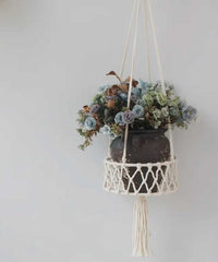 Macrame Plant Hanging Basket