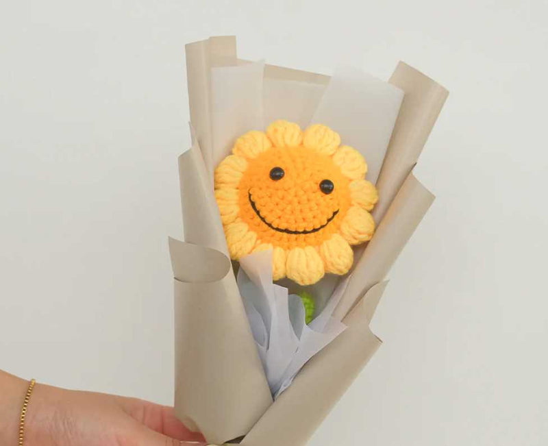 SunBloom Stitches | Sunflowers | Handmade Crochet Artificial Flower