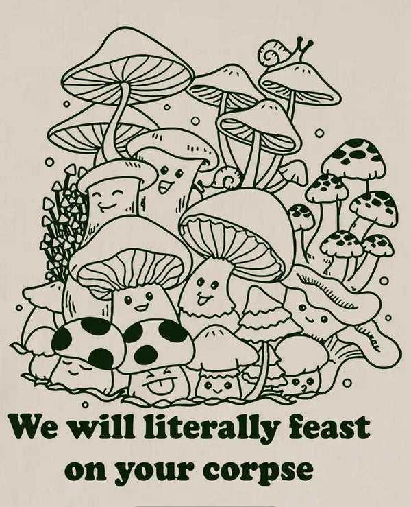 Mushroom Munchies Tee: The Final Feast Edition