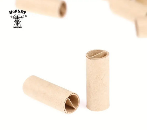 PureRoll Naturals - 120pc Handcrafted Unbleached Filter Tips