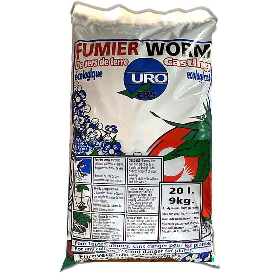 Uro Vers Worm Castings 20L