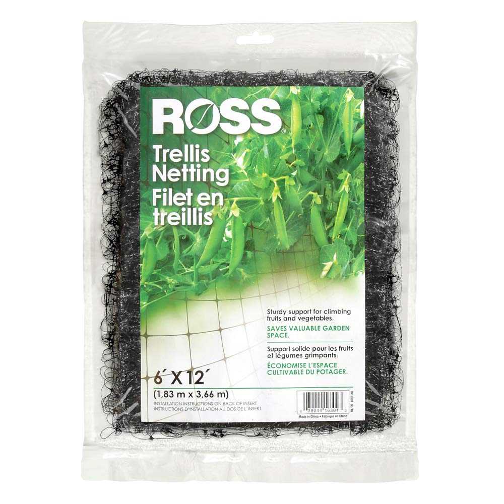 Ross Trellis Netting Black 6'x8'