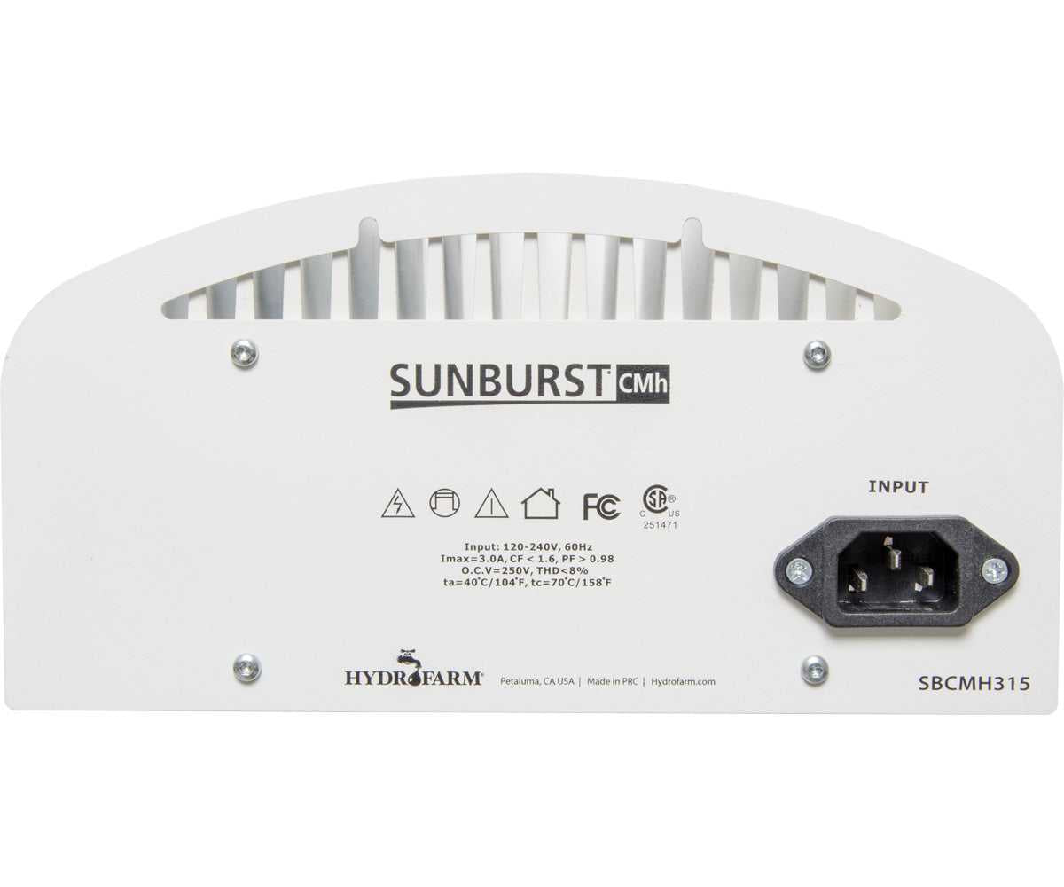 Sunburst 315W CMH 120/240V w/Lamp 3100K
